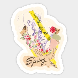 Spring Romance Sticker